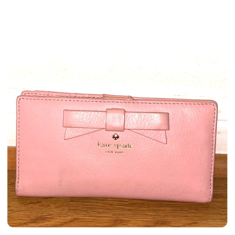 New Kate spade rose jade wallet